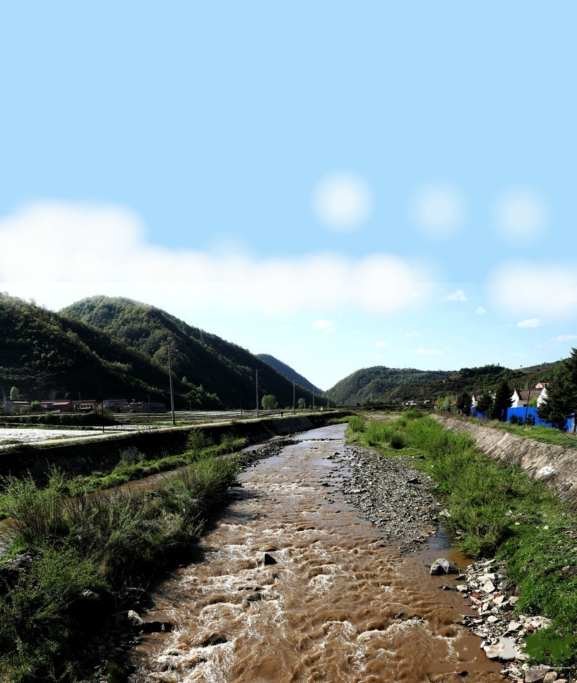 通关河,古名宁阳水,上游称马鹿河,也称长沟