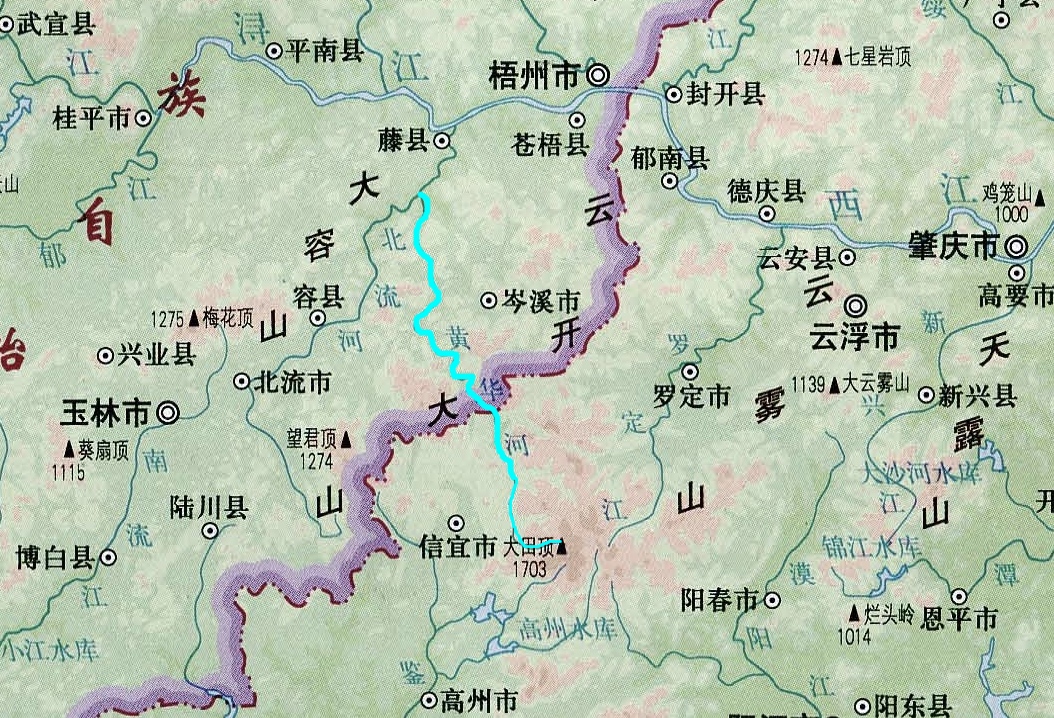  p>黄华河,珠江流域西江干流浔江段的支流 a target="_blank" href="