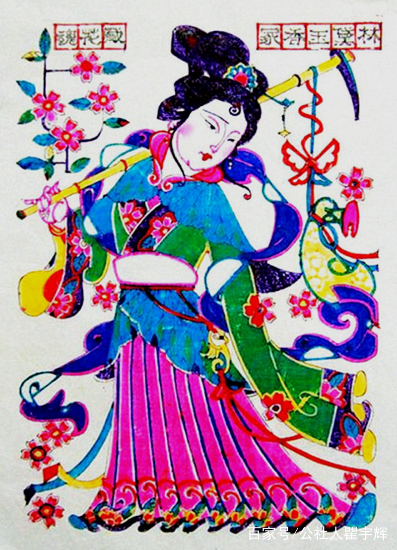 画笔下的神韵，色彩与造型俱佳，孙忠会10幅年画作品欣赏_百科TA说