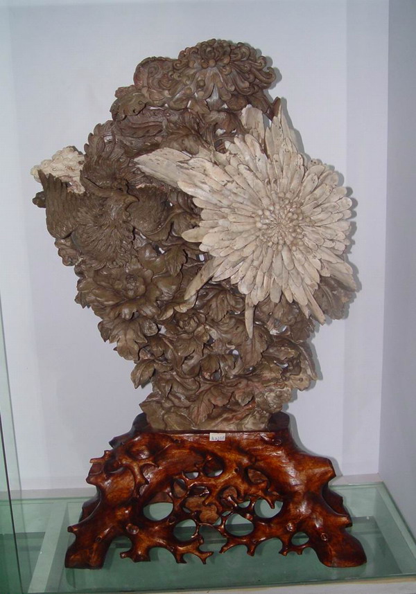 data-lemmaid="508831">菊花石 /a>——天然稀世珍品,又名"石菊花",产