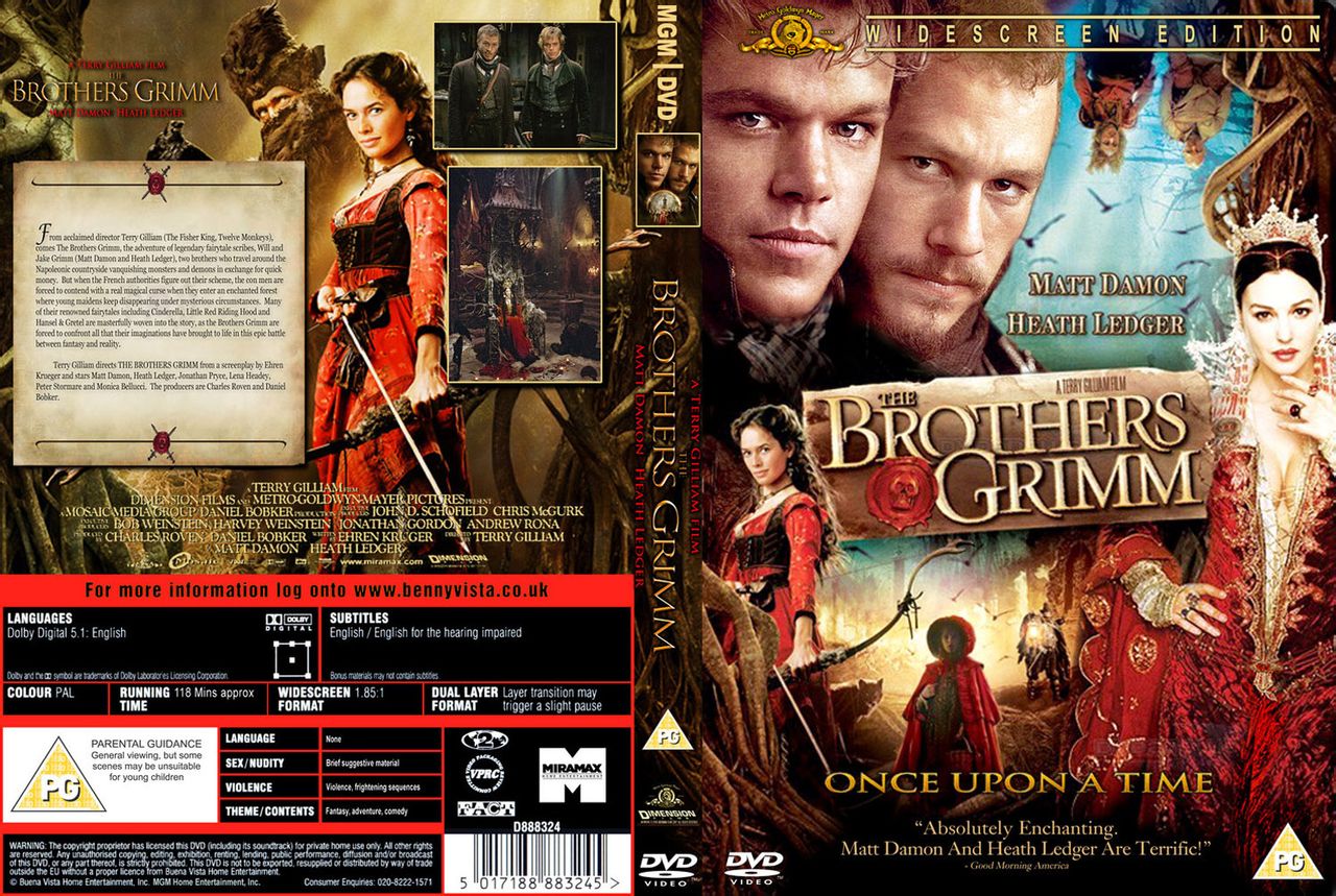  p>《格林兄弟》是2005年8月26日米拉麦克斯影业公司推出的一部充满