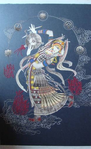  p data-id="gnbtqbqp1w">鱼皮画是赫哲族特有的艺术品.