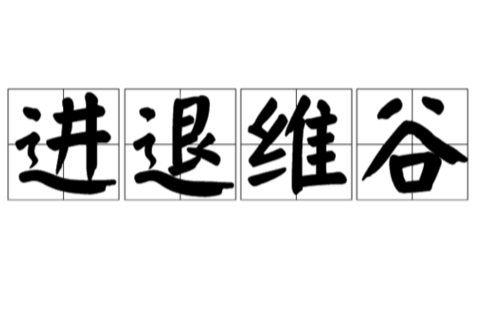 进退维谷