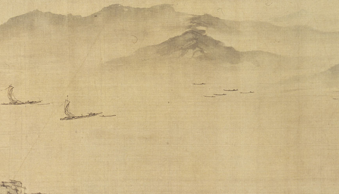 明吴伟绘长江万里图