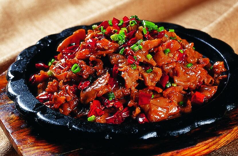 铁板孜然牛肉
