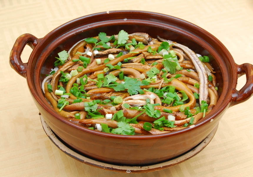 姜丝香菇黄鳝饭