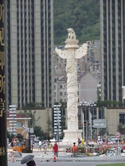 大连星海广场华表