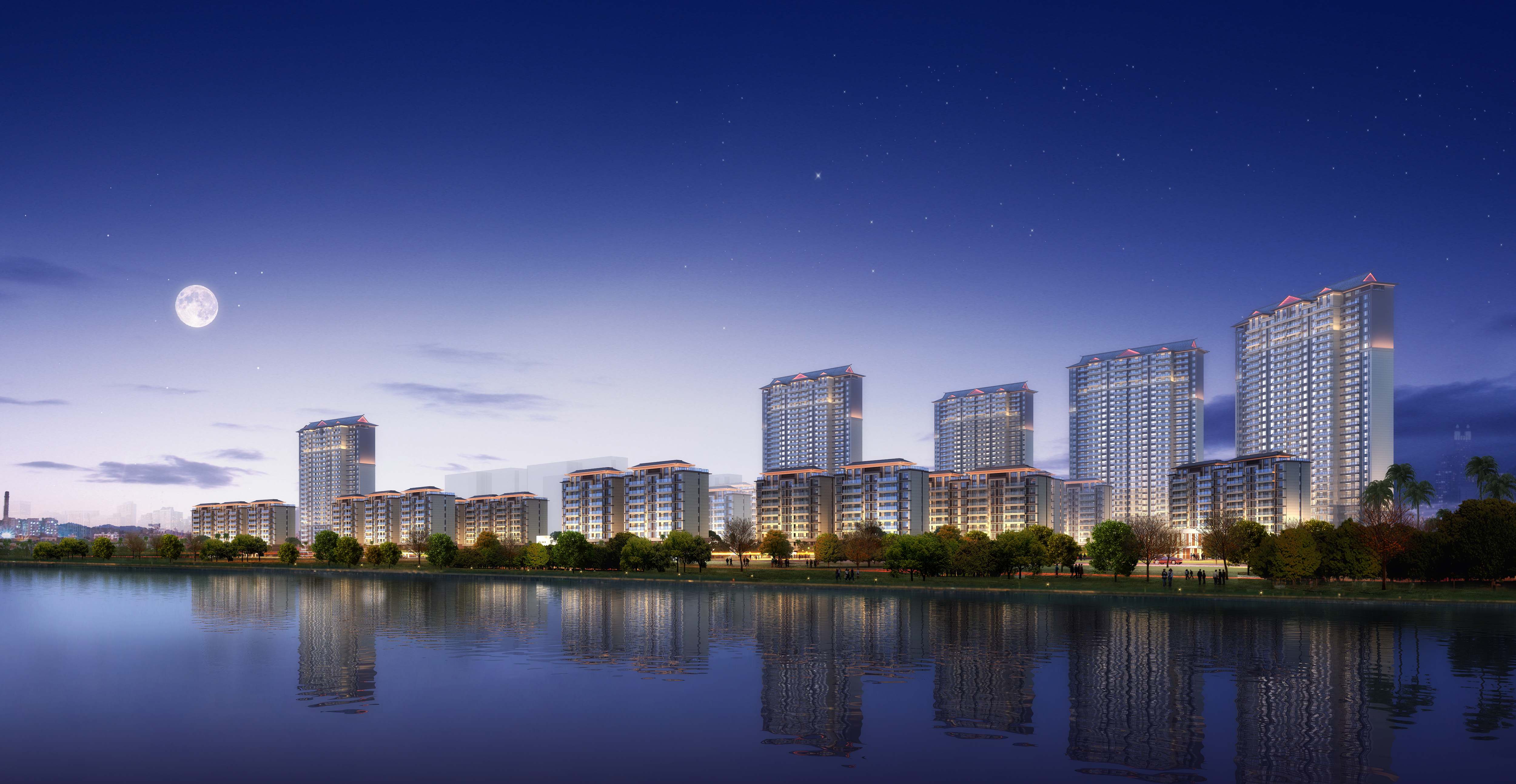 悦城富江壹号,钟山县河东新区楼盘,地址位于滨江北路与朝东路交汇