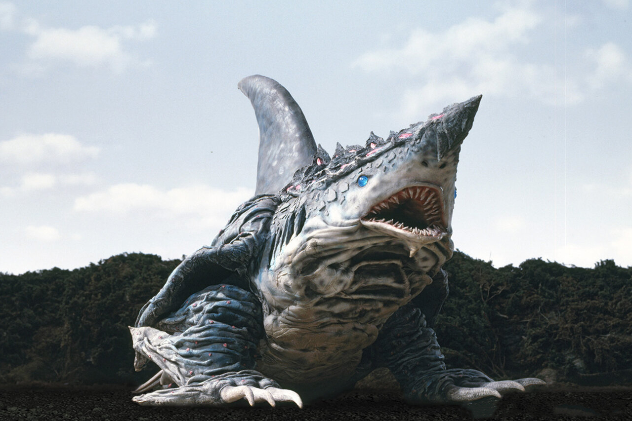 " data-lemmaid="59858026">迪迦奥特曼 /a>》中登场的机械鲨鱼怪兽