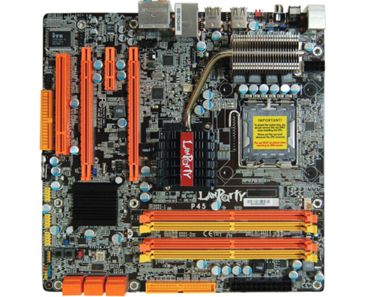  p>dfi lanparty jr p45-t2rs,是一款电脑主板,主芯片组为intelp45