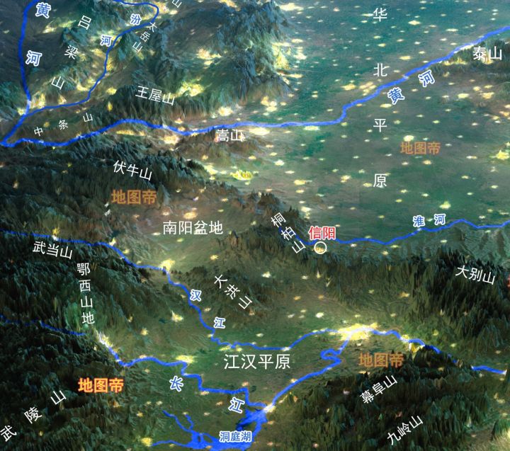  p>淮河西起桐柏山,伏牛山,东临黄海,南以大别山,江淮丘陵,通扬运河和