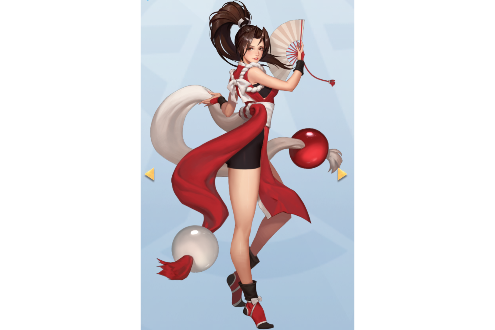 zy9linrs">不知火舞是手游《全明星激斗》中登场的一名ssr级格斗家