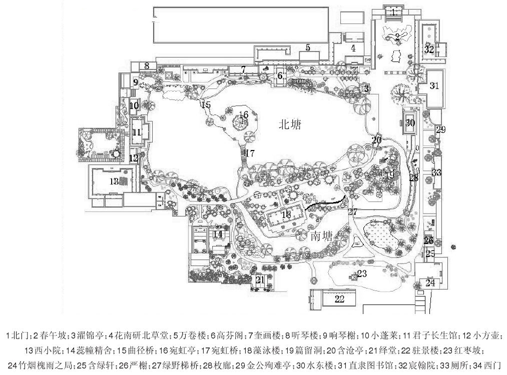 古莲花池,原名雪香园,位于河北省保定市区中心,始建于元太祖二十二