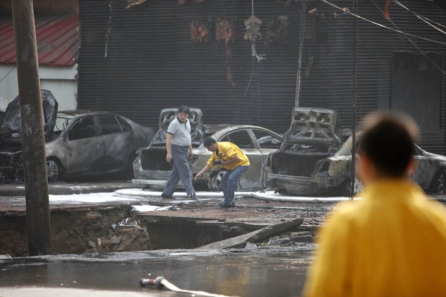 8·24河北石家庄小区天然气爆炸事故
