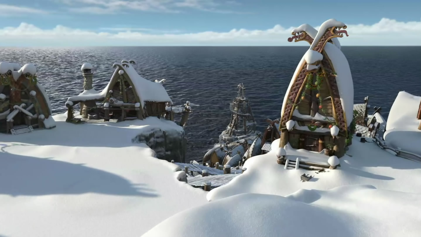 和toothless发现全新的岛屿以及从没见过的龙并开启了全新冒险历程