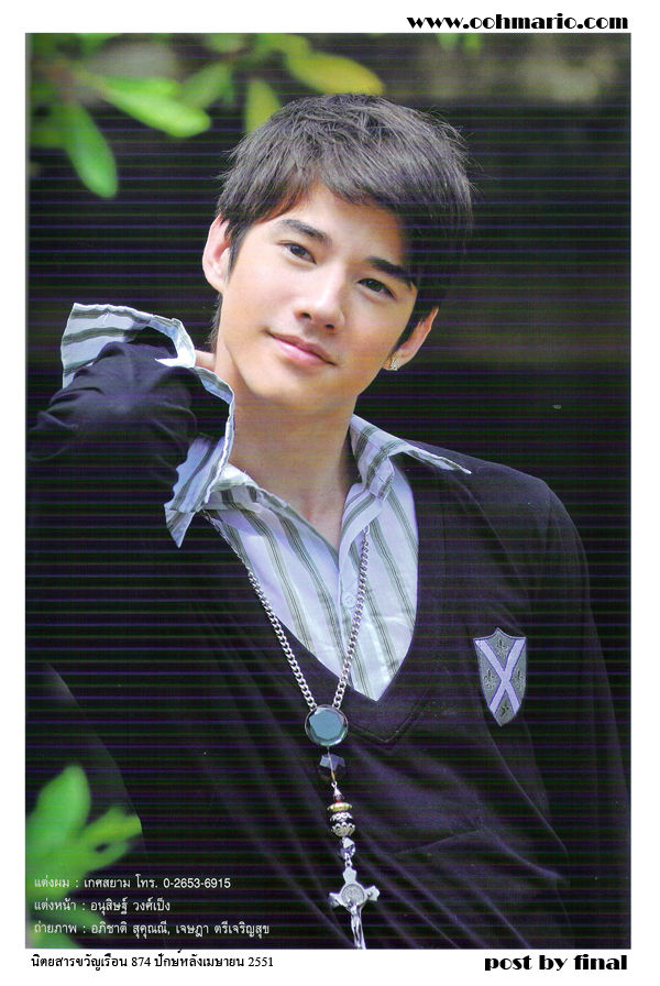  p>马里奥·毛瑞尔(mario),1988年12月4日出生于泰国曼谷,中德混血