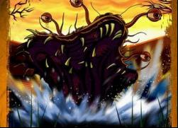 jpjroti">吸血毯这怪物当地人叫它为"地皮卷",外形非常似一张"毛毯"