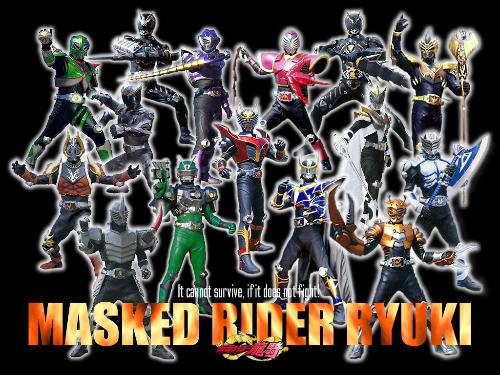 rider ryuki)是平成假面骑士系列的第3部作品,宣传标语为" b>不战斗的