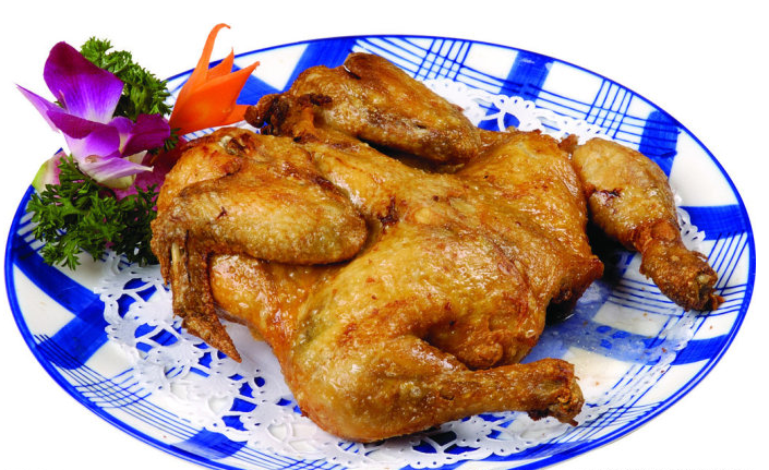 香酥炸油鸡
