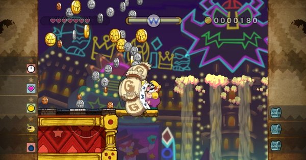 瓦里奥大陆:摆动是wii平台的横向卷轴动作