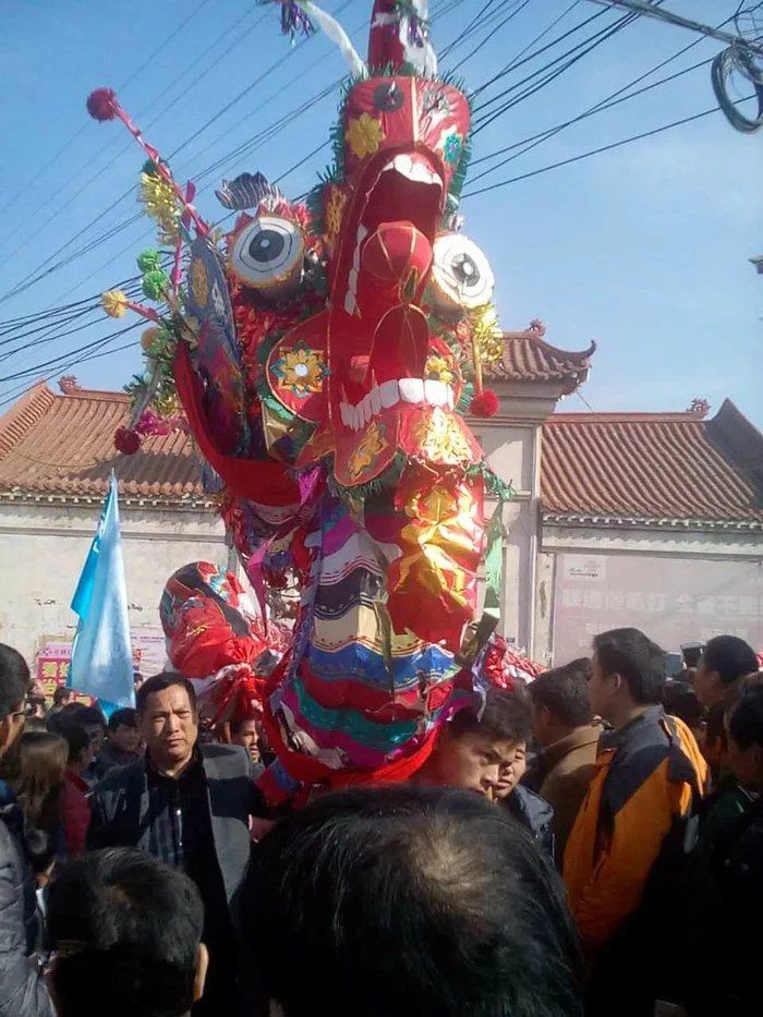 杨店龙灯一直是湖北孝感地区龙舞文化中的佼佼者,因其龙头巨大故又称