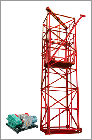  p>井字架是建筑业最主要的垂直运输设备,其应用十分普遍.