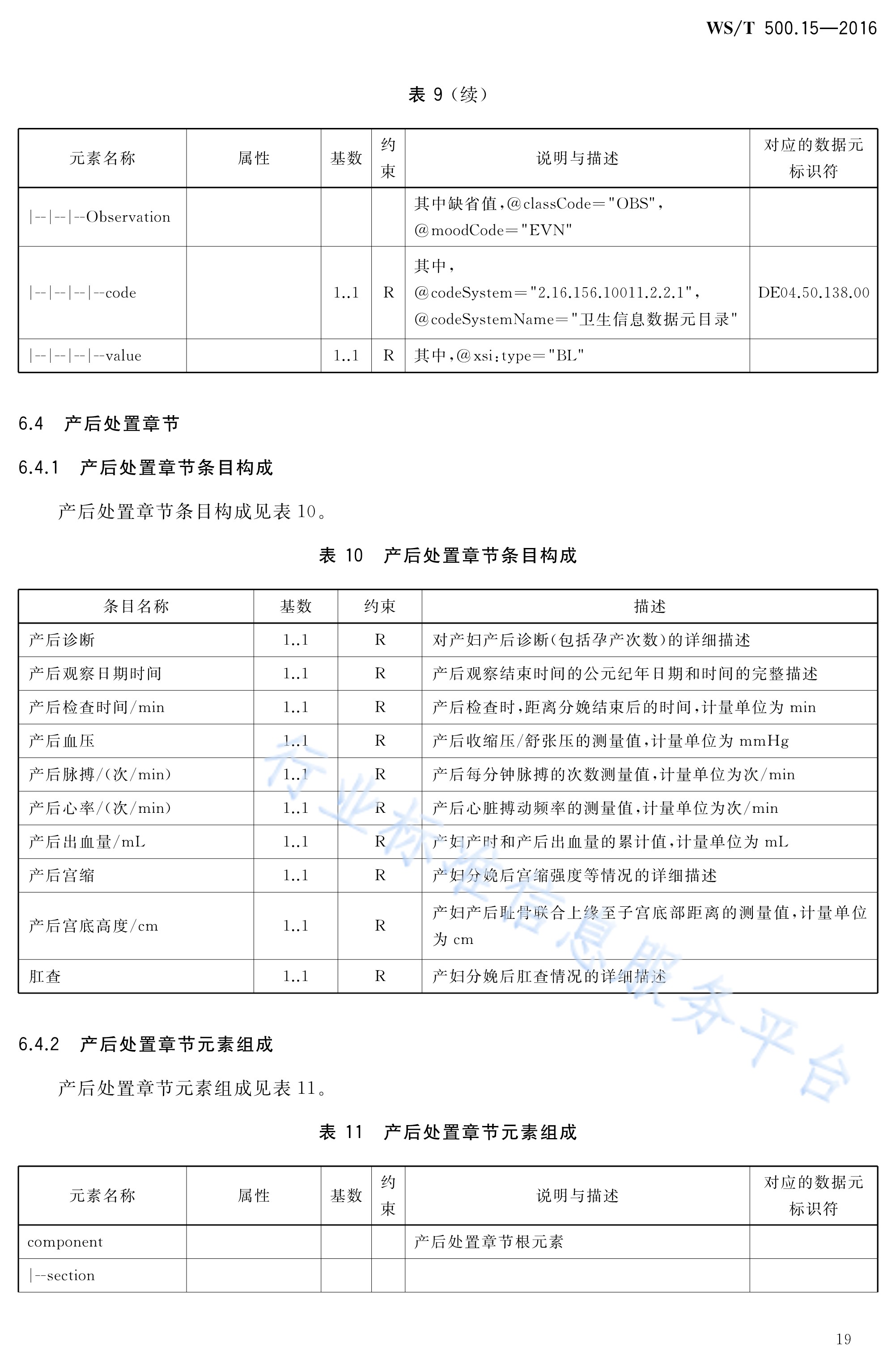  p>《电子病历共享文档规范—第15部分:阴道分娩记录》(ws/t 500.