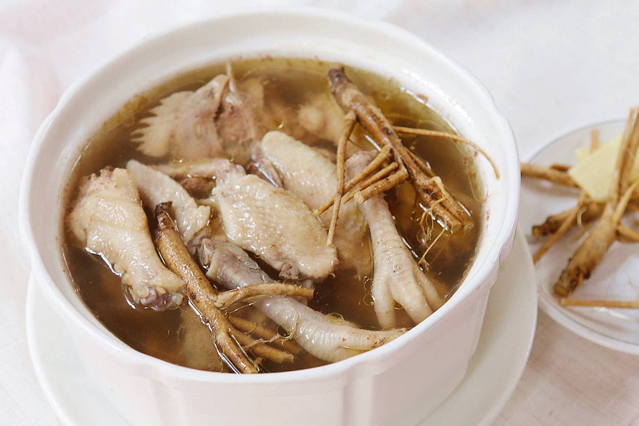 药根鸡汤