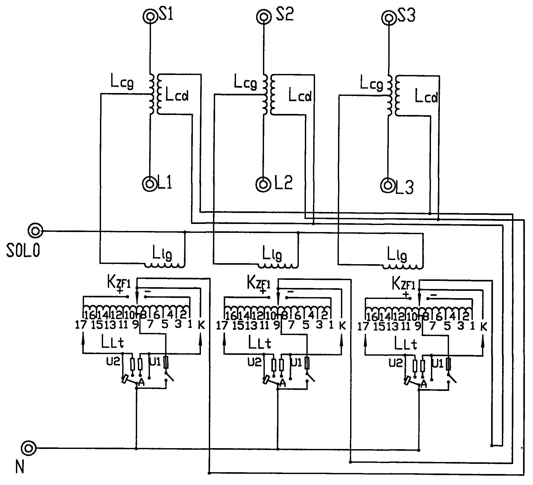 大容量双器身移相变压器