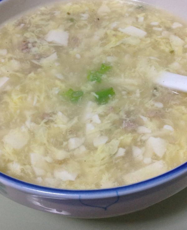 豆腐蛋花羹
