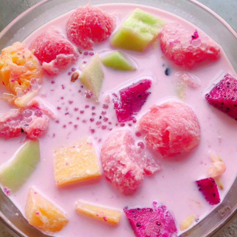 山楂苹果西米露