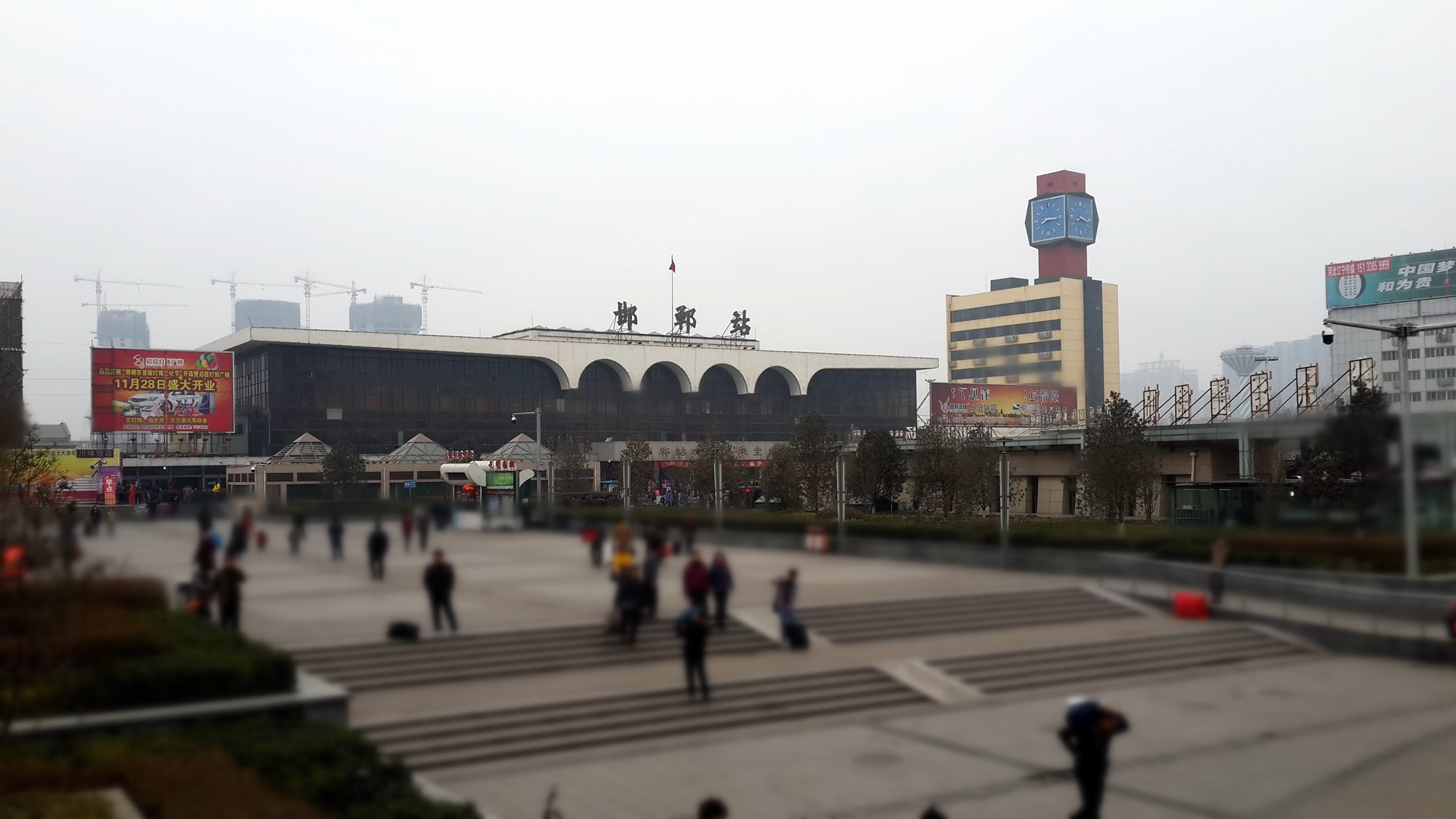  p>邯郸站(handan railway station),位于中国河北省 a target="
