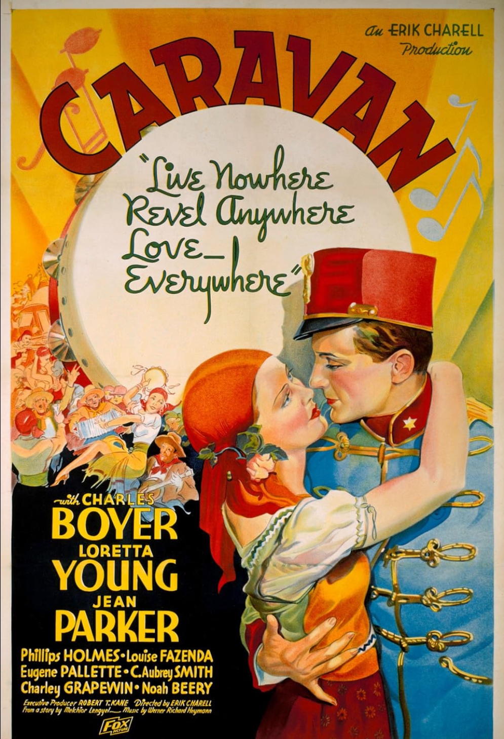 《大篷车》(caravan)是由erik charell执导的电影,由charles boyer