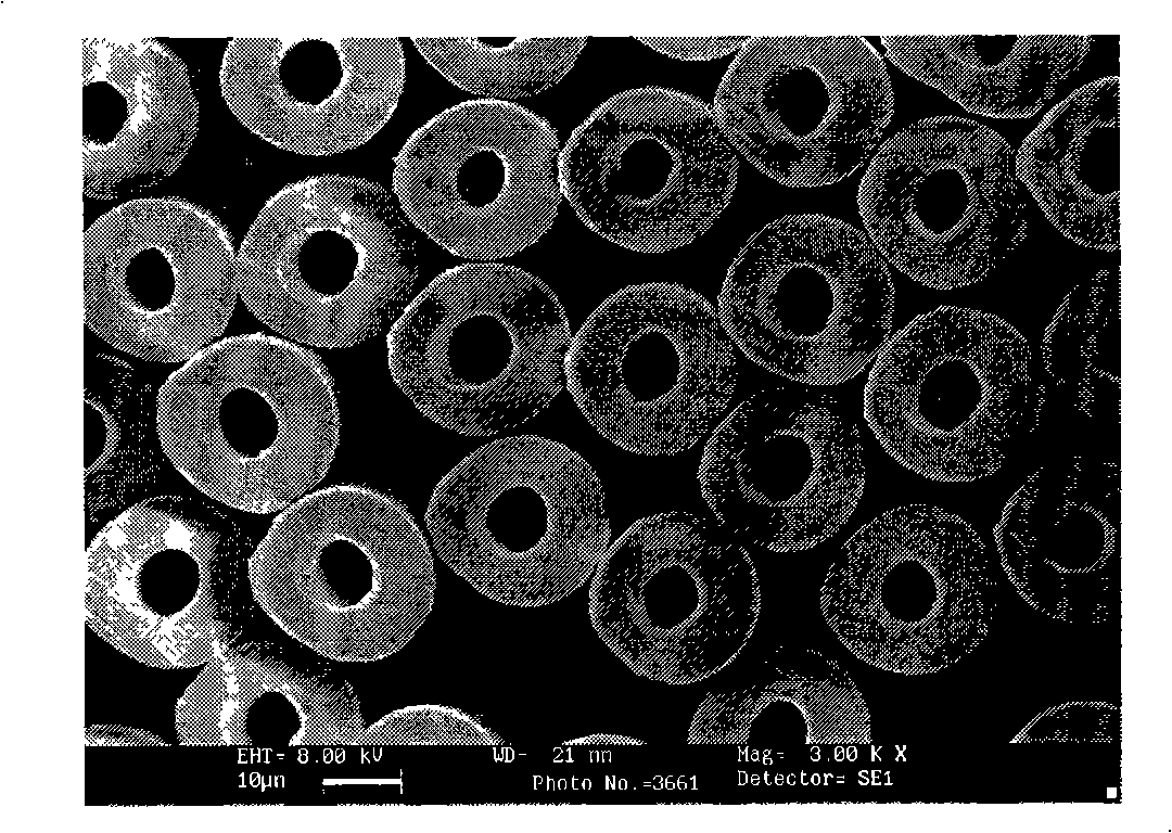 细旦中空涤纶短纤维的生产方法