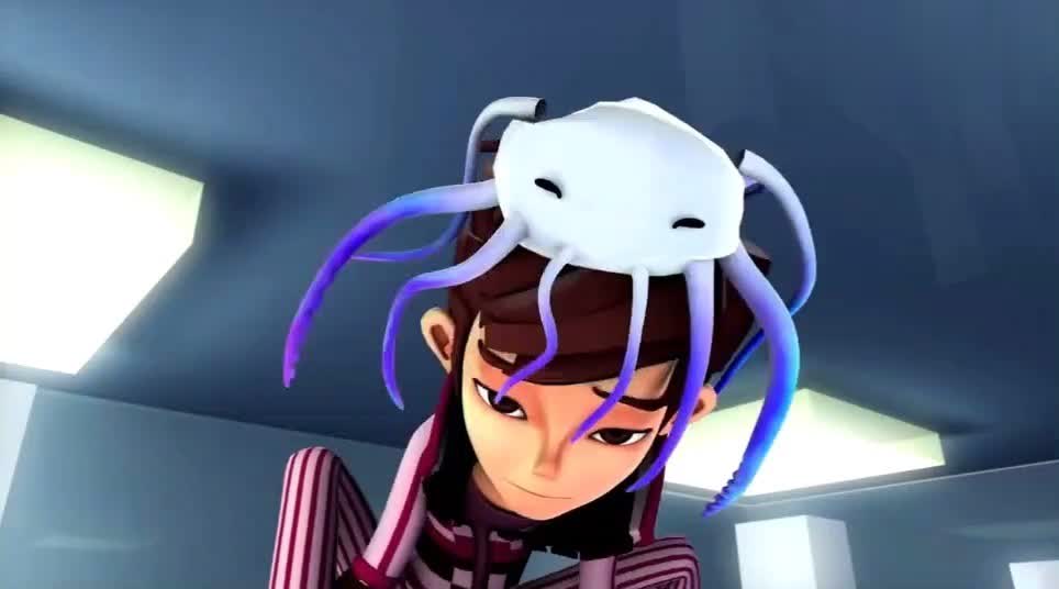 水母是国产动画《 a target="_blank" href="/item/锋速战警/950213"