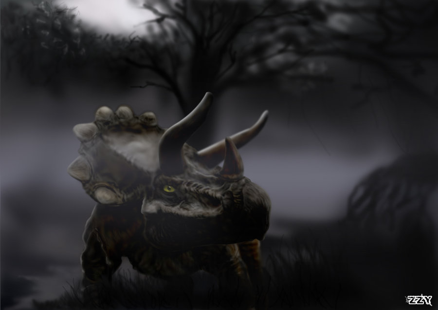 triceratops)亦称 a target="_blank" href="/item/三觭龙/7620712"