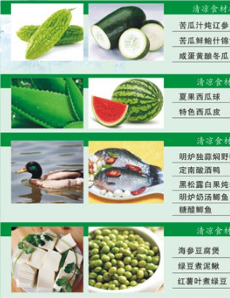 夏季清凉菜谱