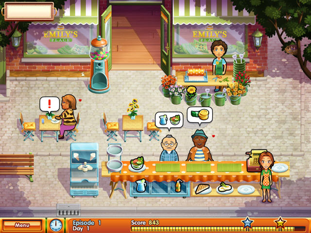  p>喜欢模拟经营游戏的玩家一定知道美味餐厅这个经典的系列,艾米丽的