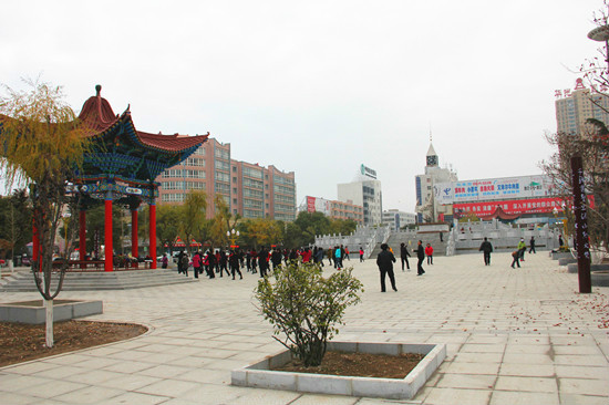 榆中县中心广场