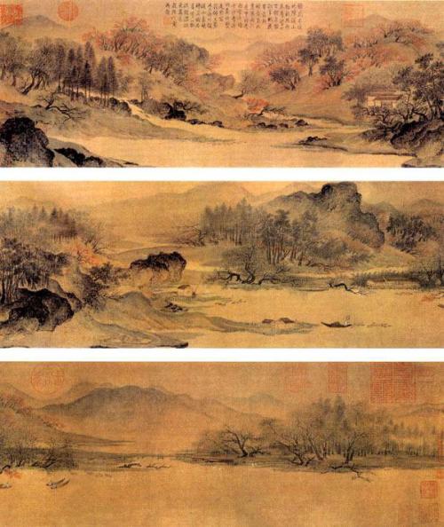 溪山春晓图卷