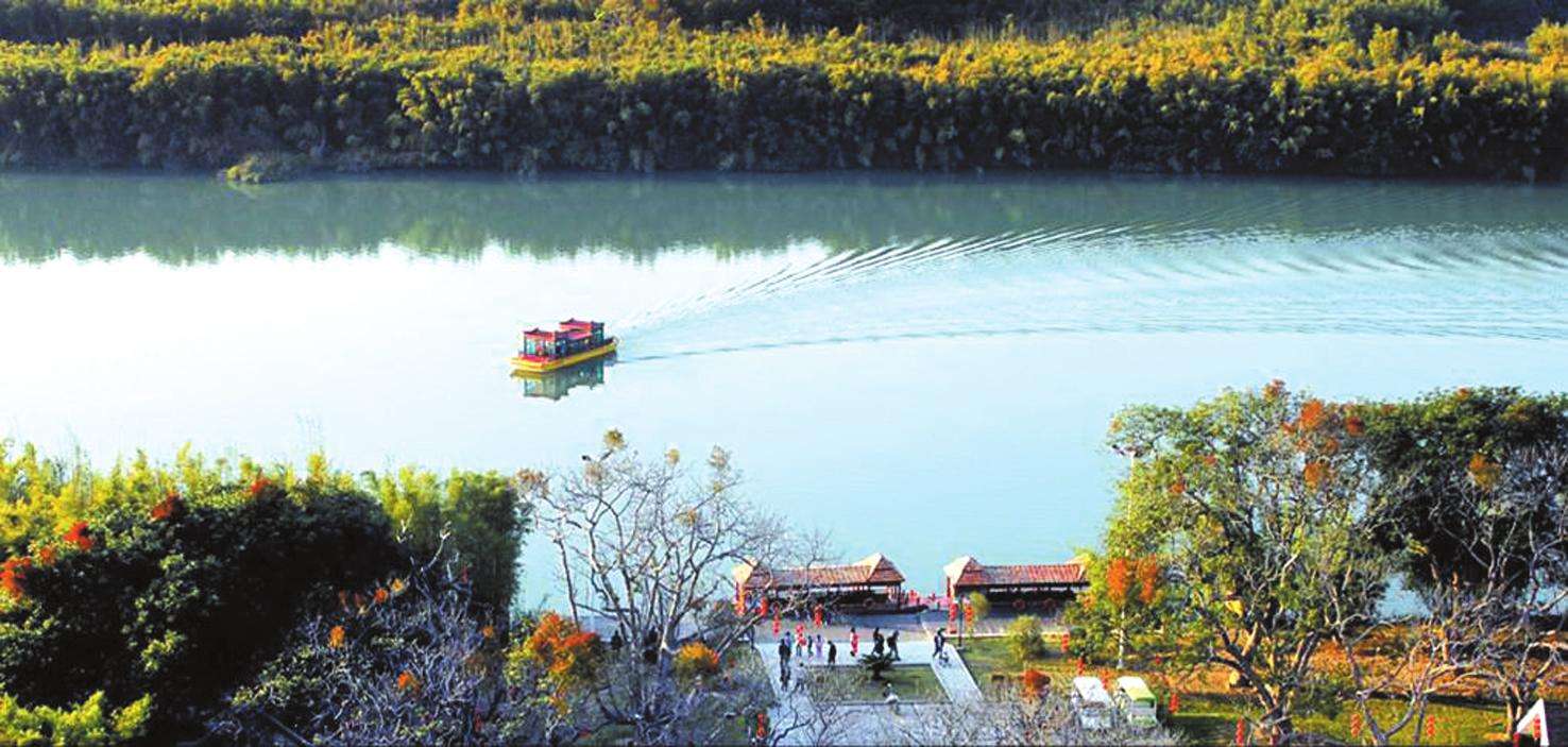 增城正果湖心岛景区