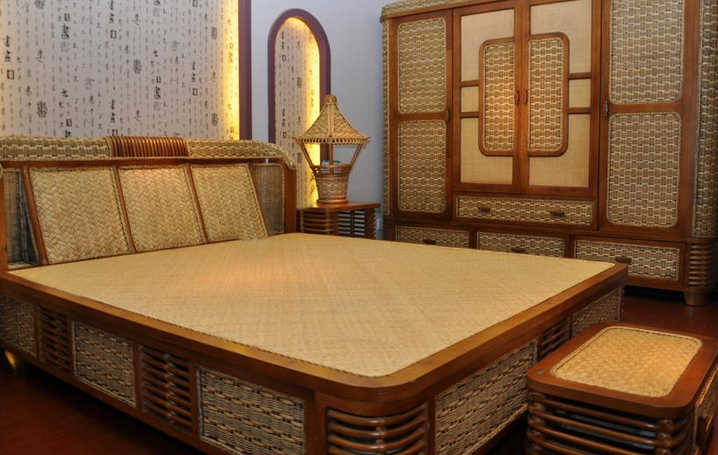 藤艺床