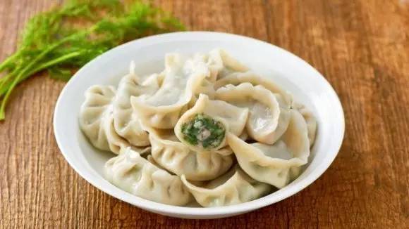 青菜猪肉水饺