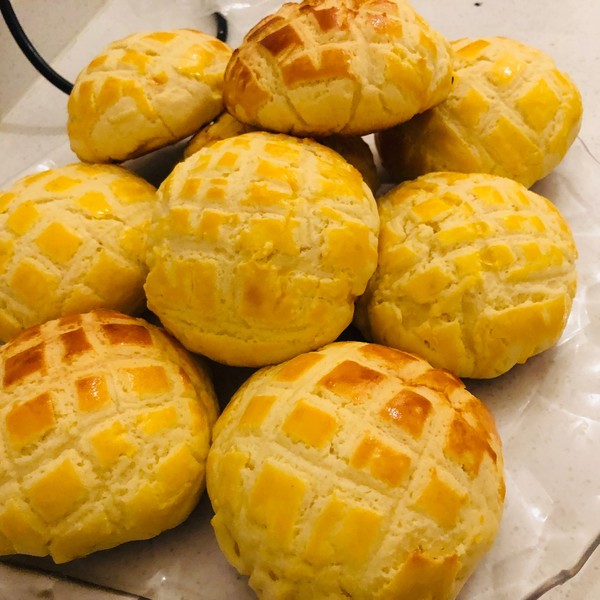 菠萝牛奶小面包