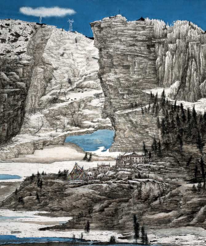  p>董士光,中国国籍,书画艺术家,国家一级美术师