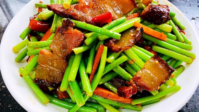 蒜薹炒腊肉