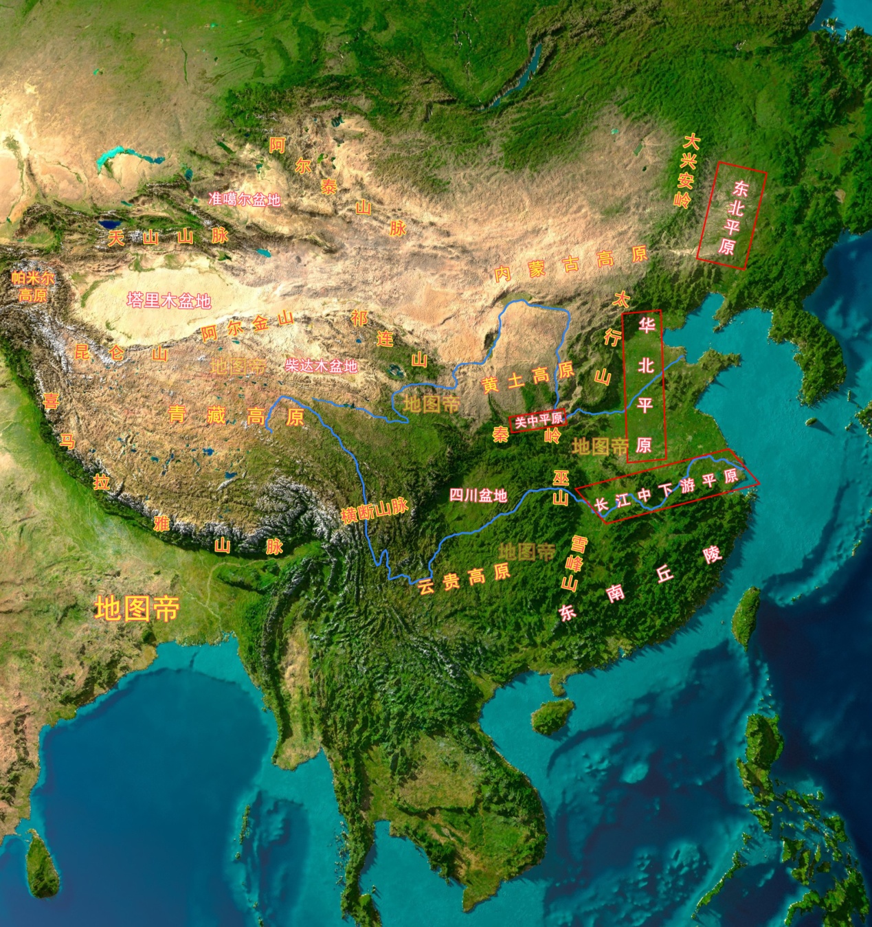 十三朝古都西安所在的渭河平原，为什么叫关中？_百科TA说