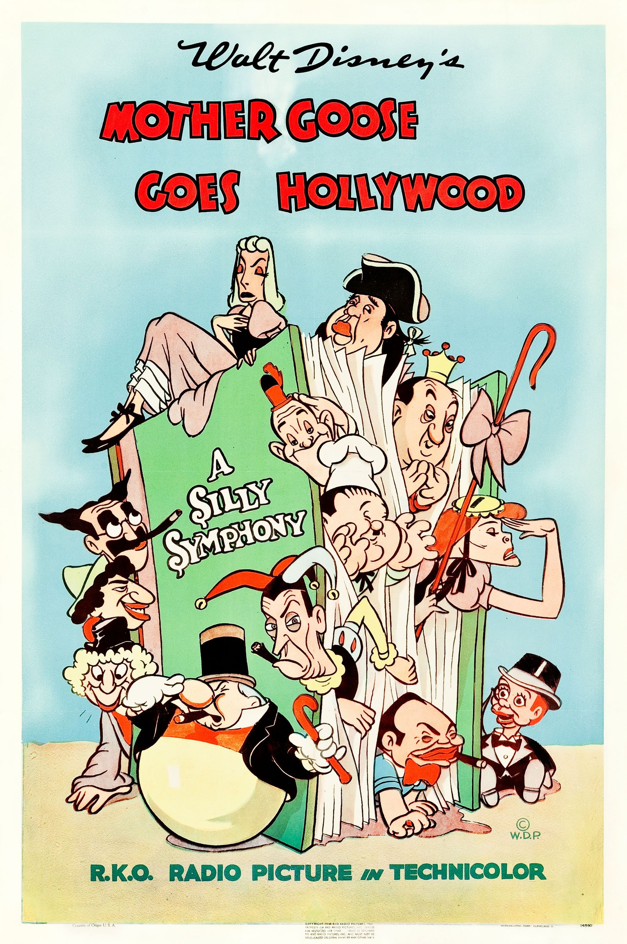 扎苏·皮茨,clarence nash等配音的动画短片,于1938年12月23日在美国