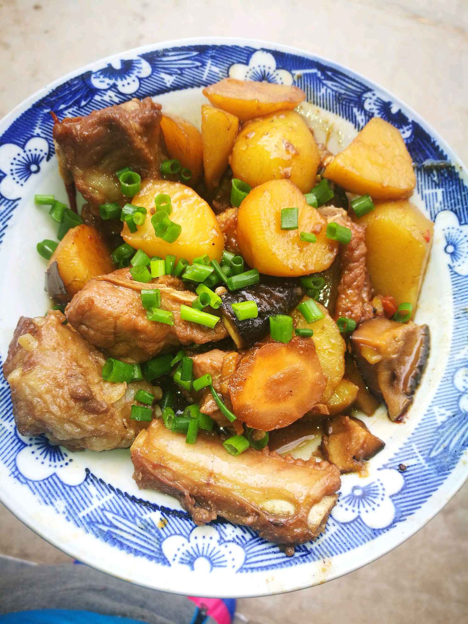 南瓜土豆炖排骨