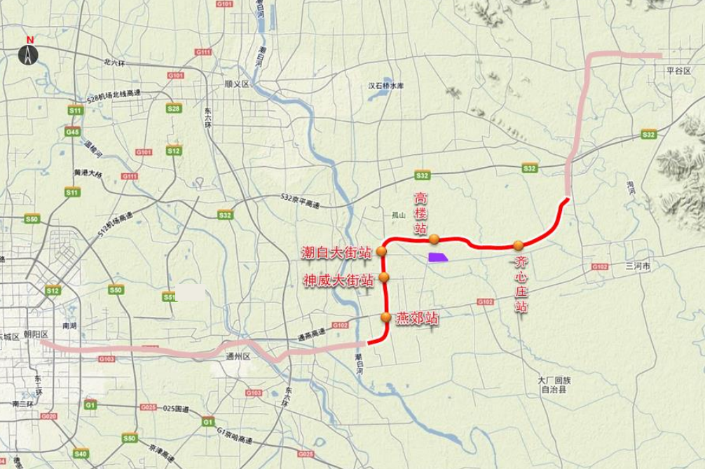  p>北京地铁22号线(beijing subway line 22),又称北京地铁平谷线,是